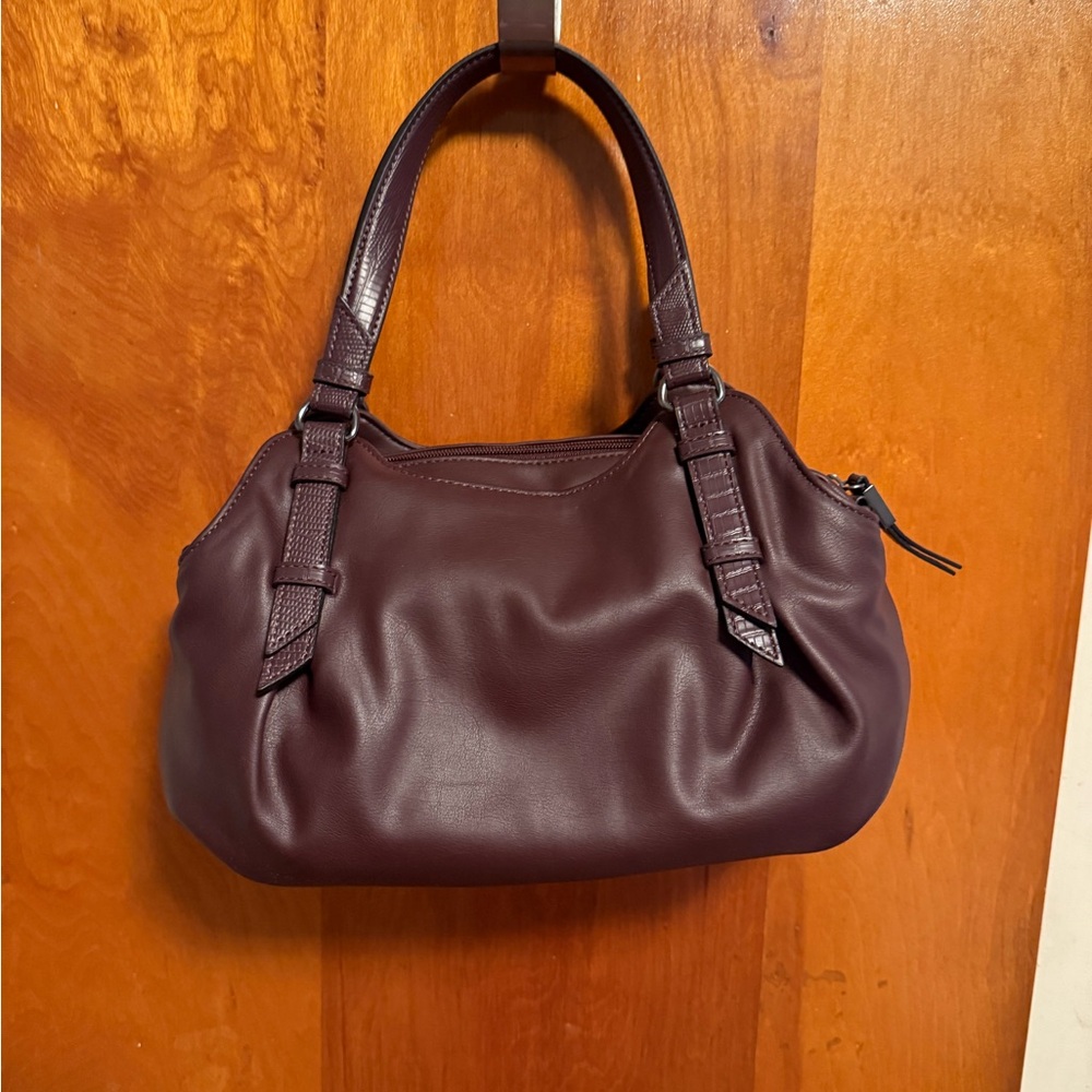Simply Vera Vera Wang Brown Shoulder Bag with Slouchy Design - Picture 2 of 8